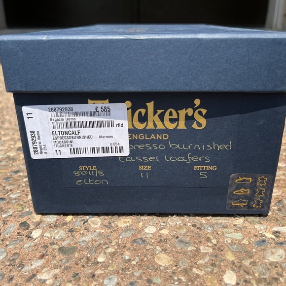 Tricker's Elton Tassel Loafer - Espresso Burnished UK11 - Picture 10 of 11